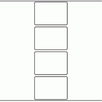 1023 - Label Size 100mm x 70mm - 920 labels per roll