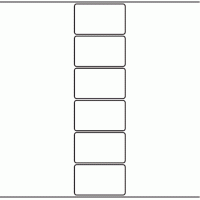 1024 - Label Size 100mm x 60mm - 1,100 labels per roll