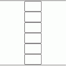 1024 - Label Size 100mm x 60mm - 1,100 labels per roll 