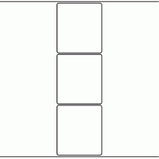 1029 - Label Size 89mm x 99mm - 690 labels per roll 