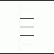 1037 - Label Size 80mm x 45mm - 1,420 labels per roll 