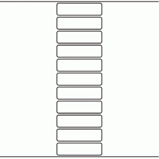 1044 - Label Size 74mm x 20mm - 3,030 labels per roll 