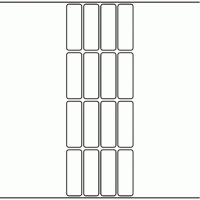 1048 - Label Size 23mm x 70mm - 3,800 labels per roll