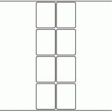 1051 - Label Size 49mm x 66mm - 2,000 labels per roll 