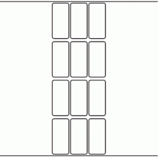 1054 - Label Size 30mm x 64mm - 3,000 labels per roll 