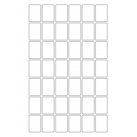 10573 - Label Size 26mm x 37mm - 10520 labels per roll