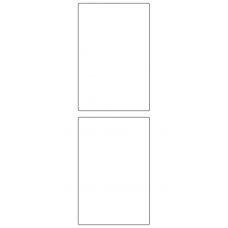 10577 - Label Size 80mm x 120mm - 550 labels per roll 