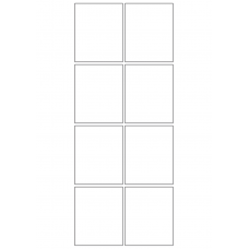 10579 - Label Size 57mm x 70.5mm - 1900 labels per roll 