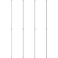 10585 - Label Size 60mm x 150mm - 1380 labels per roll