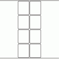 1059 - Label Size 49mm x 60mm - 2,200 labels per roll