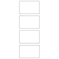 10599 - Label Size 102mm x 64mm - 950 labels per roll
