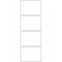 10600 - Label Size 100mm x 70mm - 950 labels per roll