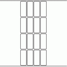 1061 - Label Size 23mm x 60mm - 4,400 labels per roll 