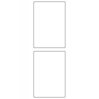 10618 - Label Size 65mm x 95mm - 690 labels per roll