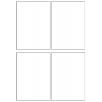 10626 - Label Size 84mm x 120mm - 1100 labels per roll