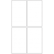 10639 - Label Size 75mm x 130mm - 1040 labels per roll 