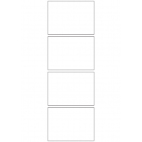 10642 - Label Size 97mm x 70mm - 950 labels per roll