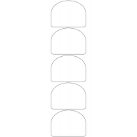 10647 - Label Size 90.023mm x 68mm - 980 labels per roll