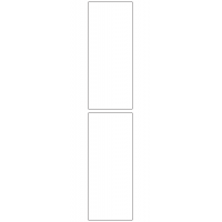 10658 - Label Size 69mm x 166mm - 410 labels per roll