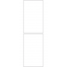 10660 - Label Size 112mm x 186mm - 370 labels per roll 