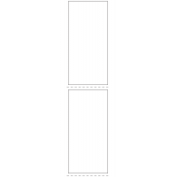 10665 - Label Size 85mm x 180mm - 370 labels per roll