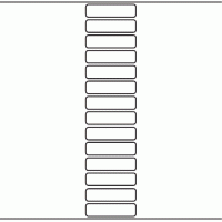 1067 - Label Size 59mm x 15mm - 3,850 labels per roll