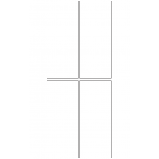 10680 - Label Size 65mm x 160mm - 850 labels per roll 