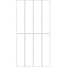 10688 - Label Size 50mm x 206mm - 1340 labels per roll 