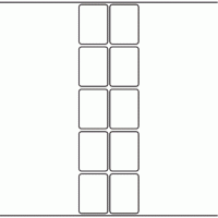 1069 - Label Size 40mm x 55mm - 2,360 labels per roll