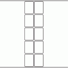 1069 - Label Size 40mm x 55mm - 2,360 labels per roll 