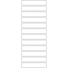 10694 - Label Size 102mm x 20mm - 3010 labels per roll 