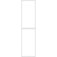 10700 - Label Size 80mm x 160mm - 420 labels per roll