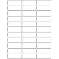 10712 - Label Size 74mm x 25mm - 7500 labels per roll