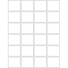 10715 - Label Size 56mm x 48mm - 5450 labels per roll 