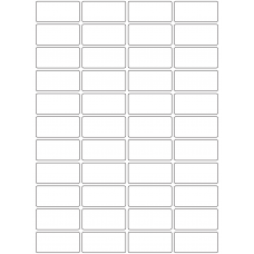 10717 - Label Size 53mm x 25mm - 10000 labels per roll 