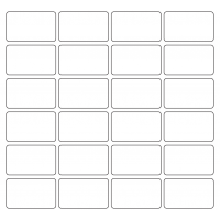 10718 - Label Size 52mm x 31mm - 8020 labels per roll