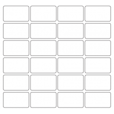 10718 - Label Size 52mm x 31mm - 8020 labels per roll 