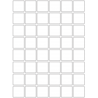 10723 - Label Size 35mm x 35mm - 10910 labels per roll