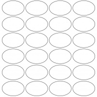 10734 - Label Size 48mm x 32mm - 8020 labels per roll