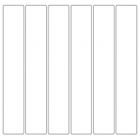 10736 - Label Size 32mm x 200mm - 2000 labels per roll
