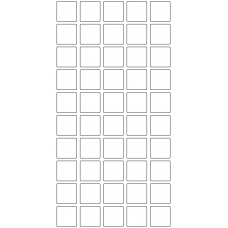 10746 - Label Size 26mm x 26mm - 11850 labels per roll 