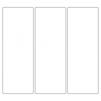 10754 - Label Size 70mm x 197mm - 1030 labels per roll