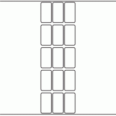 1078 - Label Size 26mm x 50mm - 3,750 labels per roll 