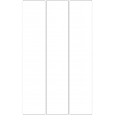 10782 - Label Size 66mm x 340mm - 610 labels per roll 