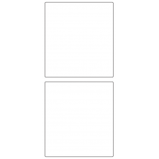 10803 - Label Size 110mm x 120mm - 550 labels per roll 