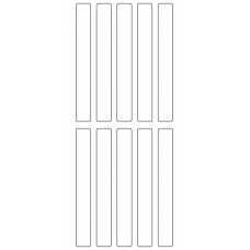 10805 - Label Size 15mm x 120mm - 2760 labels per roll 