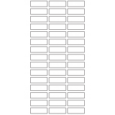 10814 - Label Size 30mm x 10mm - 15500 labels per roll 