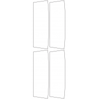 10820 - Label Size 52.404mm x 163.441mm - 840 labels per roll