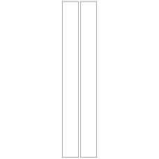 10827 - Label Size 30mm x 290mm - 470 labels per roll 