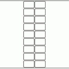 1083 - Label Size 48mm x 30mm - 4,120 labels per roll 